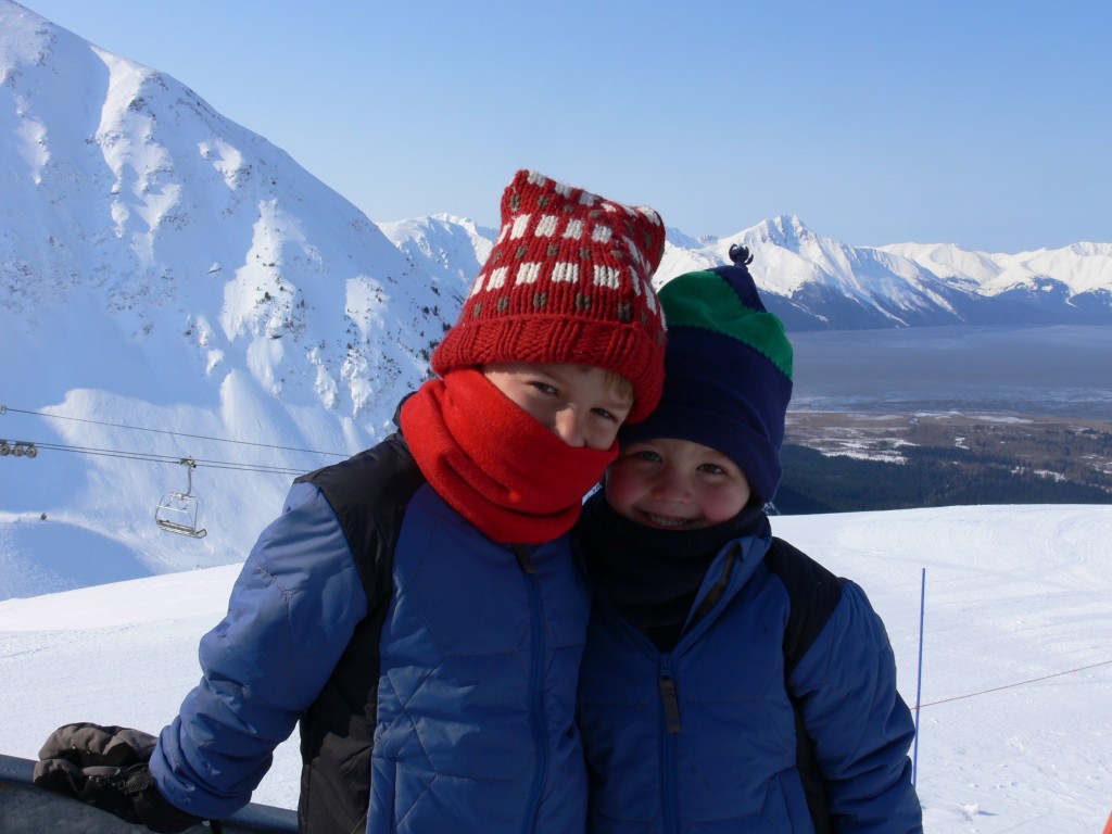 Nathan and Seamus, Cook Inlet, Alaska