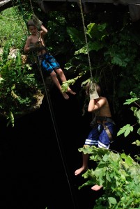 Ek Balam Cenote Cancun with Kids