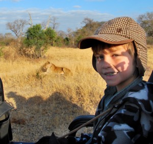 Lions Sands kid safari