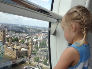 London Eye with Kids