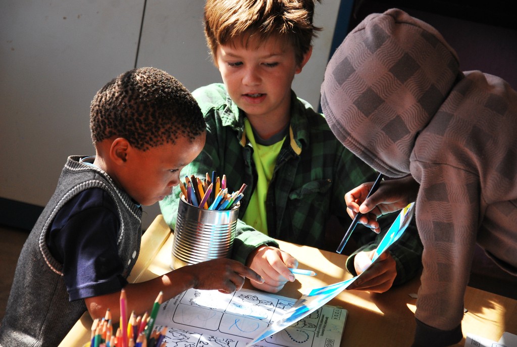 Volunteer teaching in Namibia, South Africa