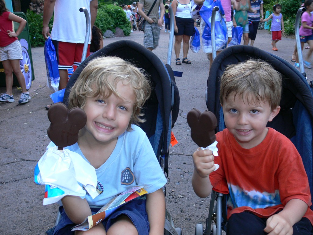 Mickey Ice Cream, Magic Kingdom, Disney World