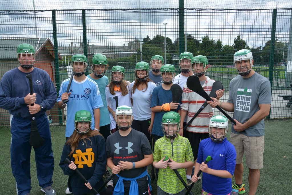 Travel With Kids Irish Hurling Team, Dublin Ireland