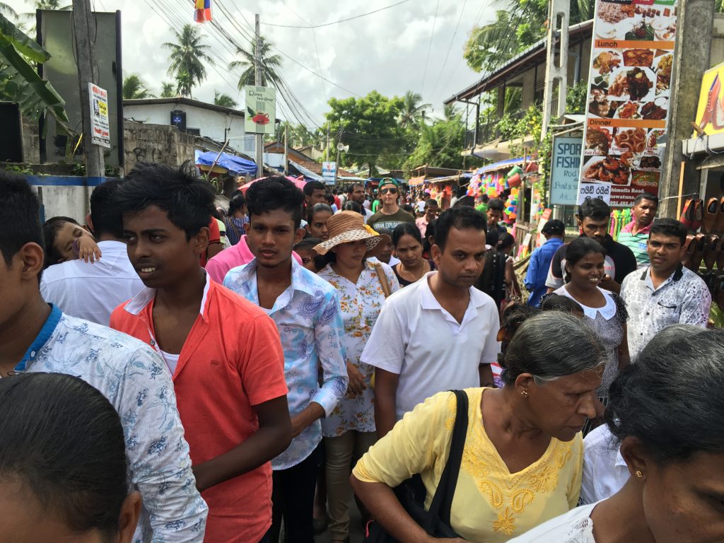 July Poya, Unawatuna, Sri Lanka