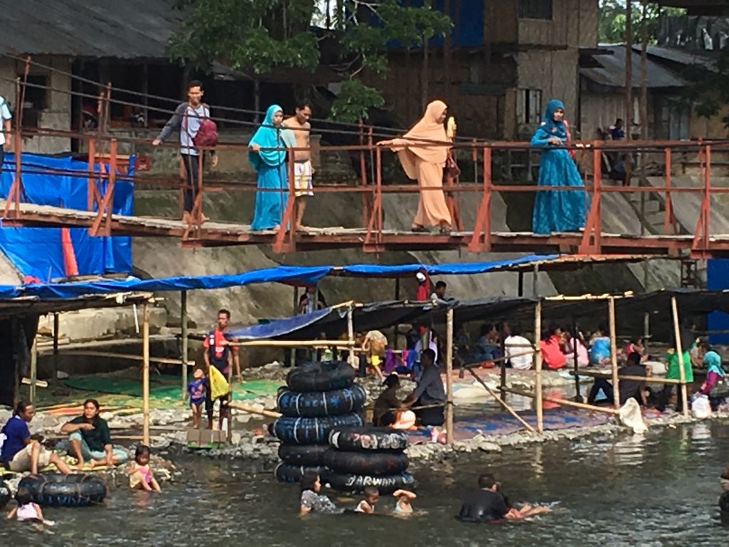 Bridge, Bukit Lawang, Sumatra, Indonesia