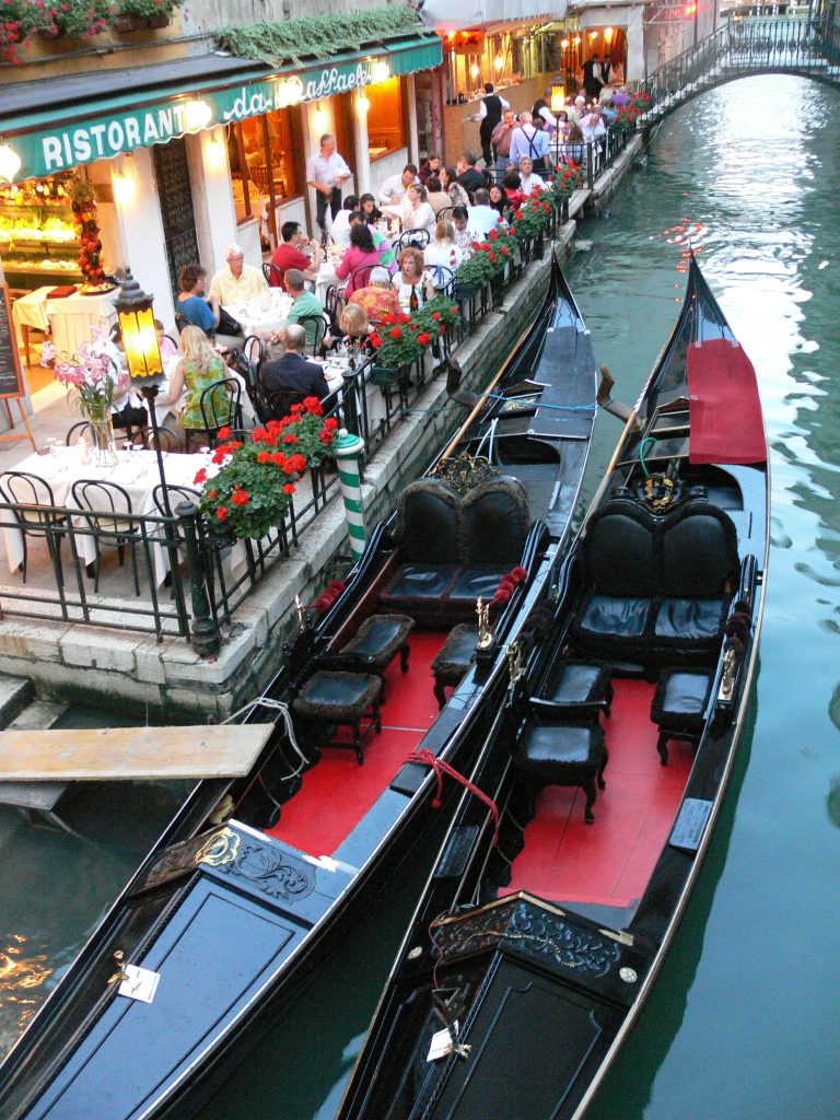 Gondolas, Venice, Italy