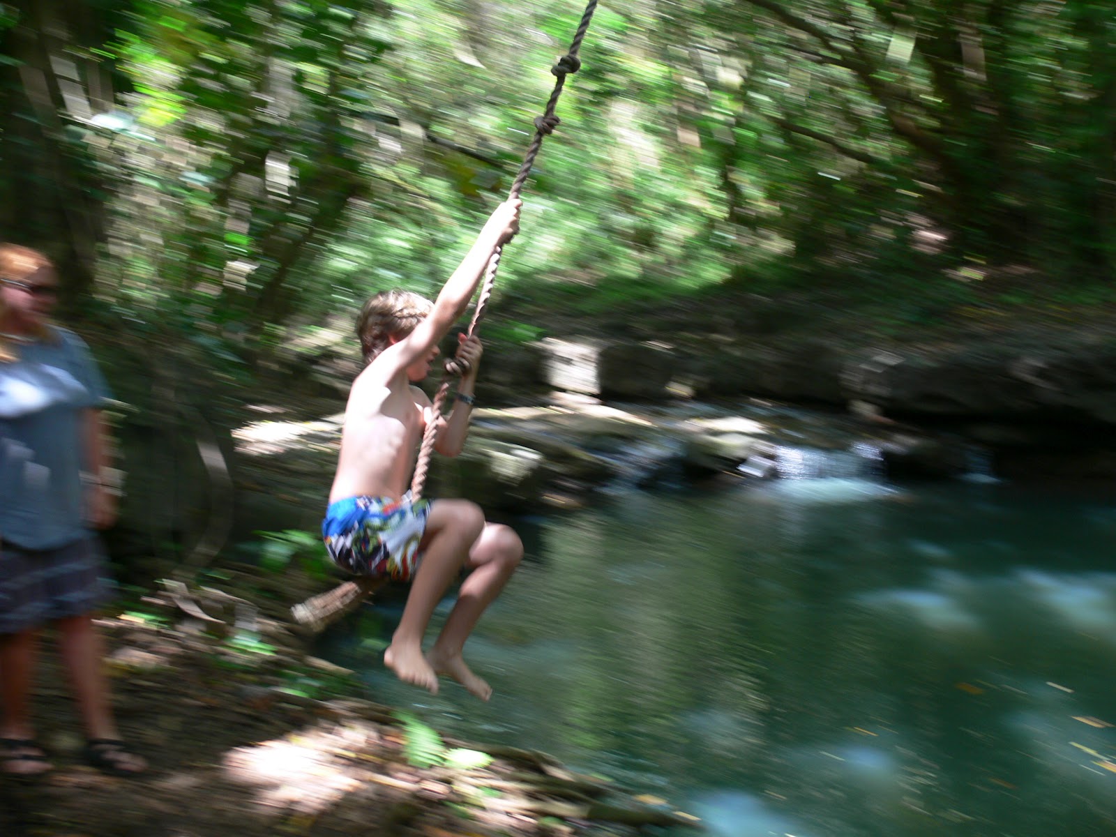 Indiana Jones Rope Swing